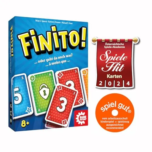 Game Factory Finito! 646090 Kartenspiel Ablegen Risiko