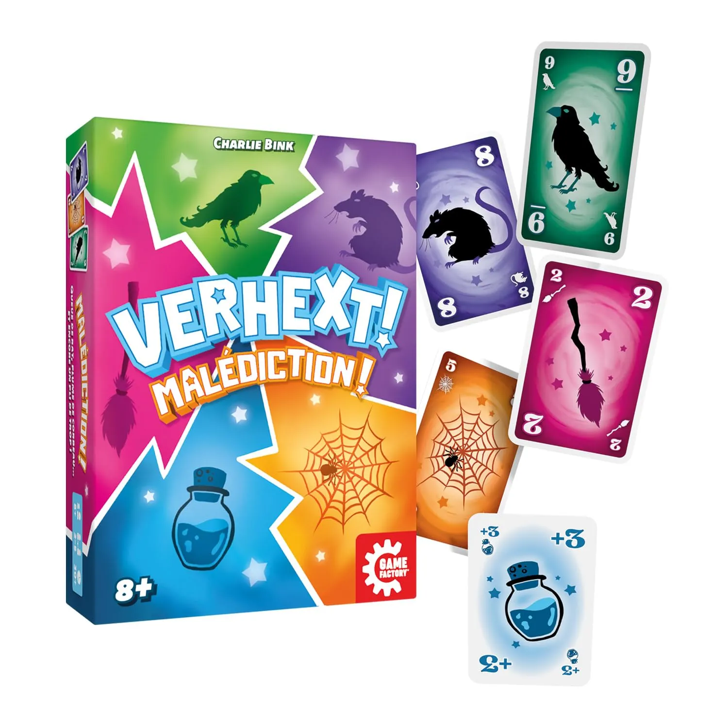 Game Factory Verhext 646085 Stichspiel 3-5 Spieler