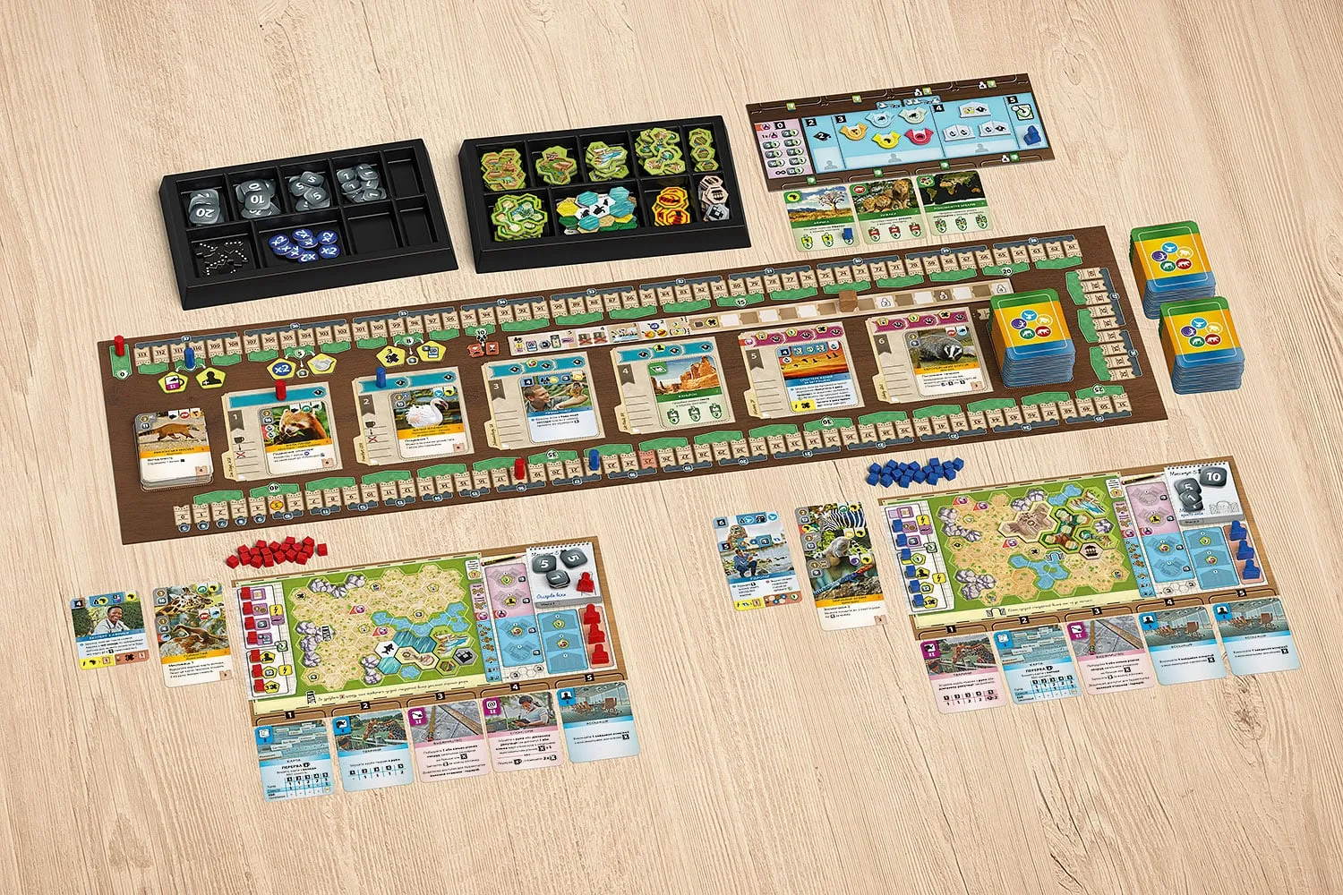IGames Ark Nova Brettspiel ukrainische Ausgabe Zoo