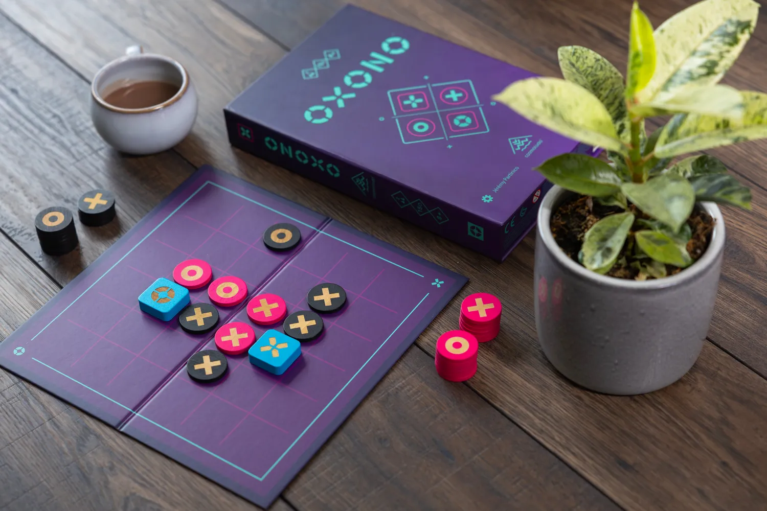 Cosmoludo Oxono Brettspiel Strategiespiel 2 Spieler