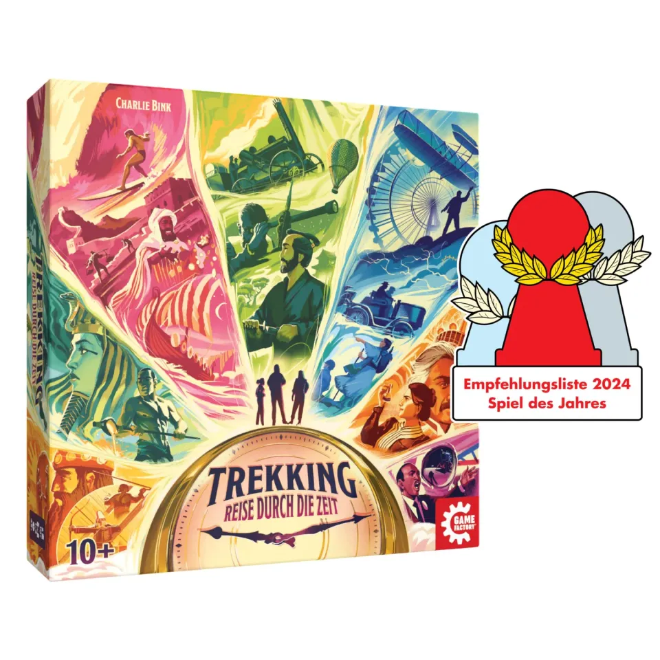 Game Factory Trekking Reise durch die Zeit Gesellschaftsspiel