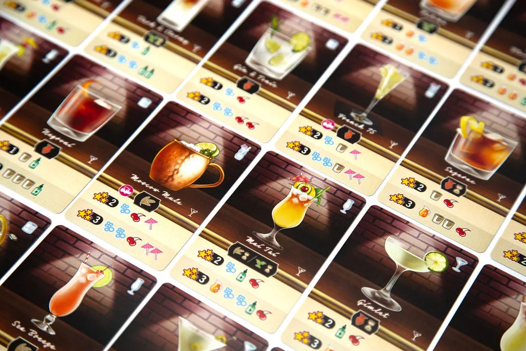 Paverson Games Distilled Cocktails Erweiterung Big-Box Spirituosen