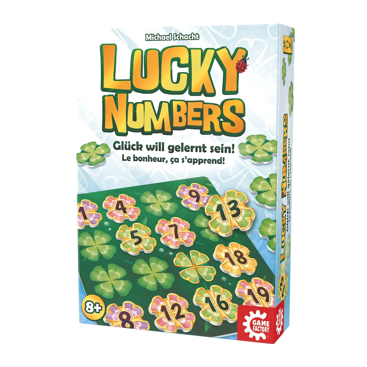 Game Factory Lucky Numbers Legespiel für 1-4 Spieler