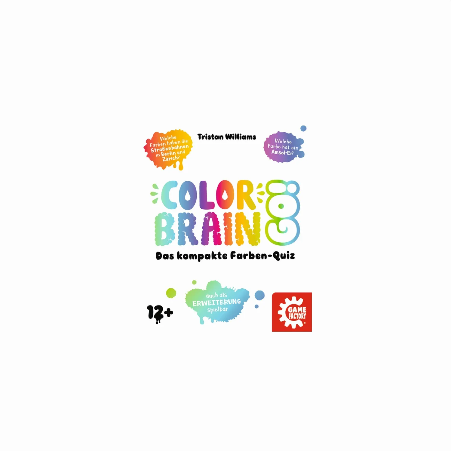 Game Factory Color Brain Go! 646294 Quizspiel 200 Fragen