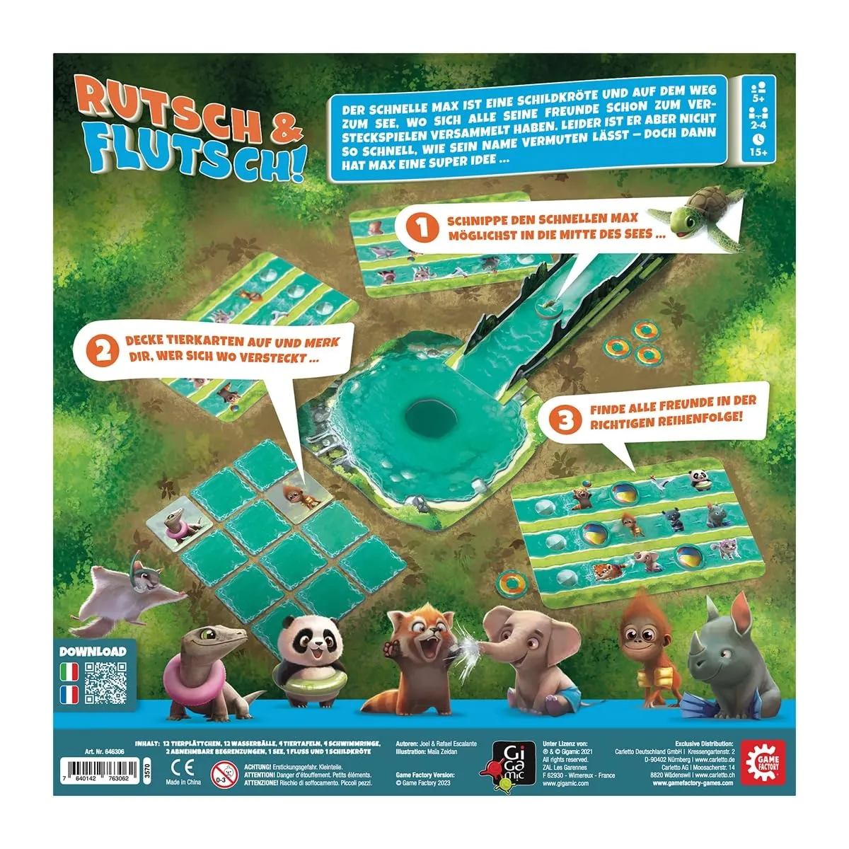 Game Factory Rutsch & Flutsch Geschicklichkeitsspiel ab 5