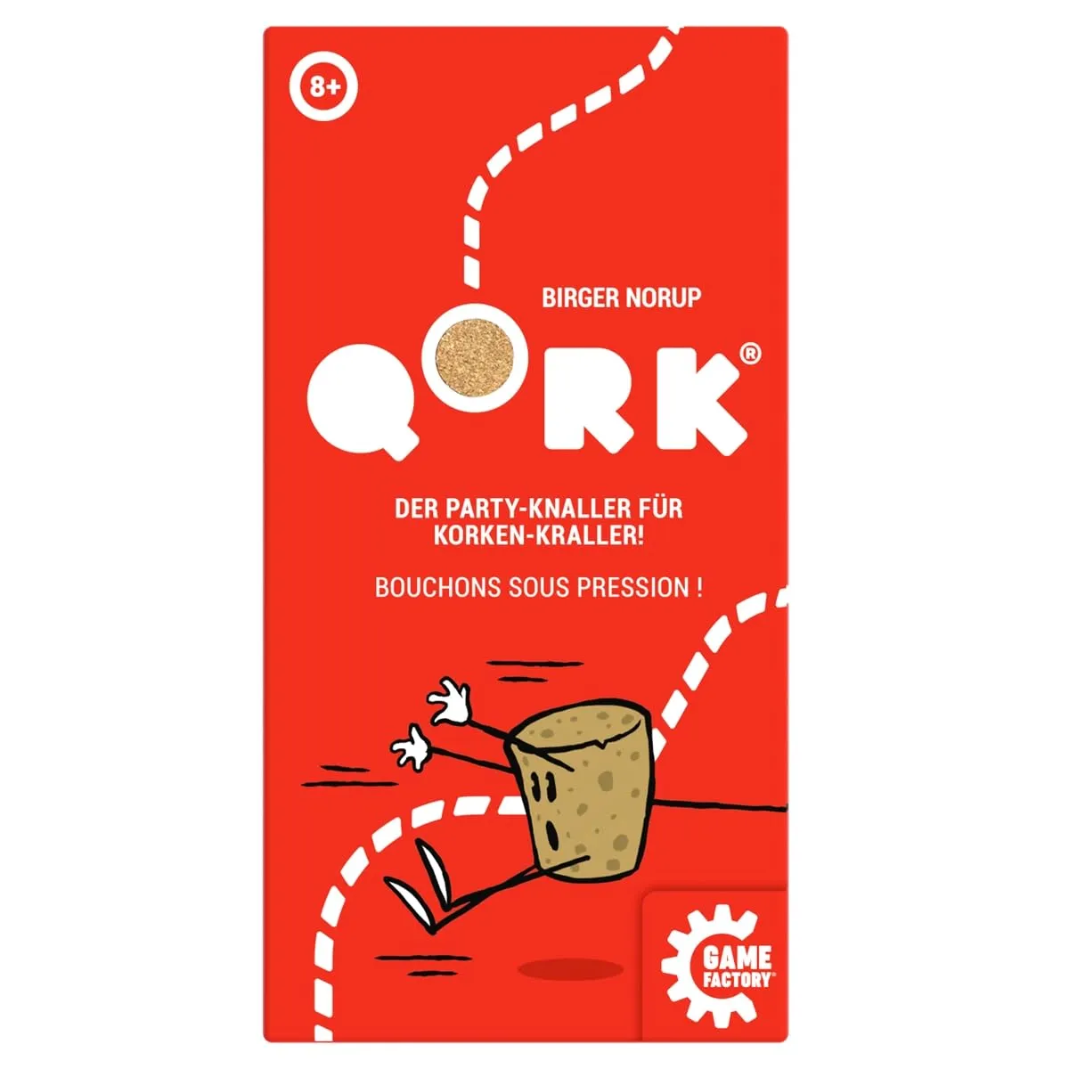Game Factory Qork Reaktionsspiel Party 3-8 Spieler