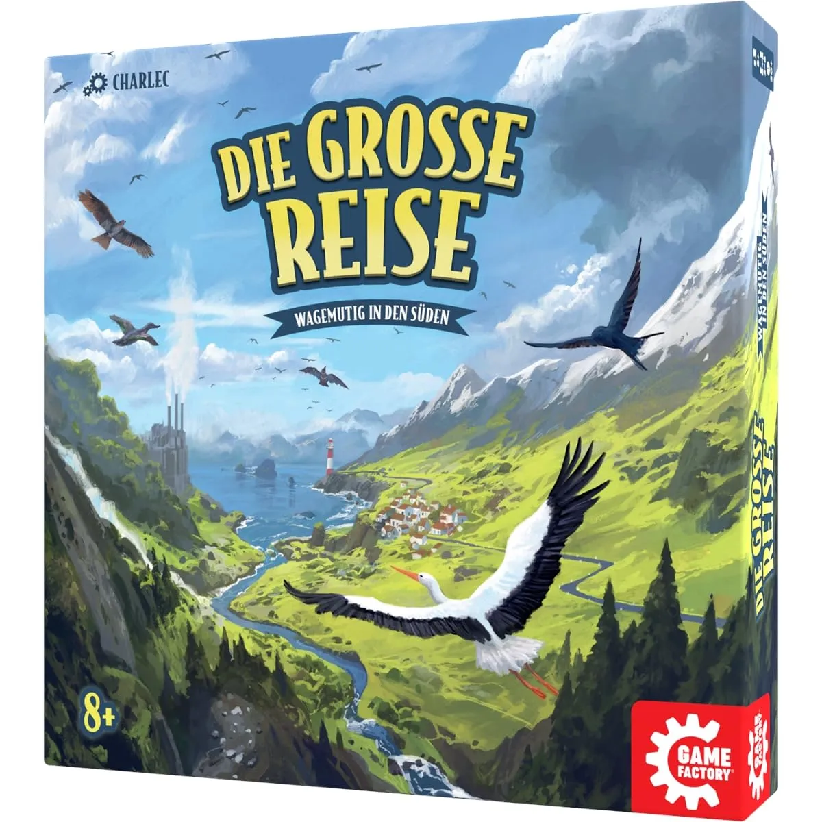 Game Factory Die Große Reise Familienspiel 2-8 Spieler