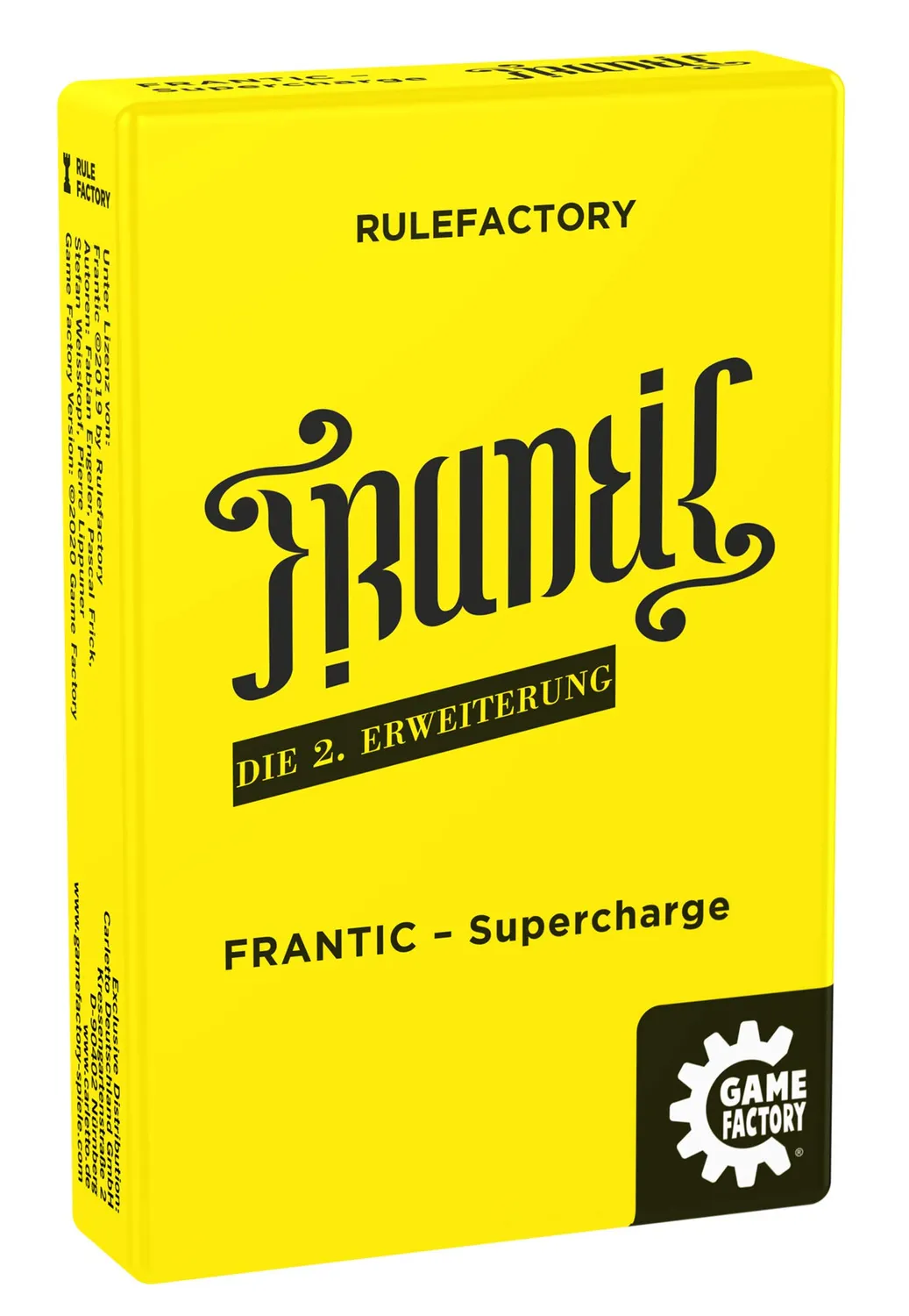 Game Factory Frantic 646224 Kartenspiel Deutsche Version fies