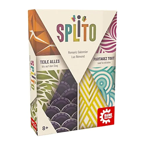 Game Factory Splito 646316 Kartenspiel 3-8 Spieler Draft