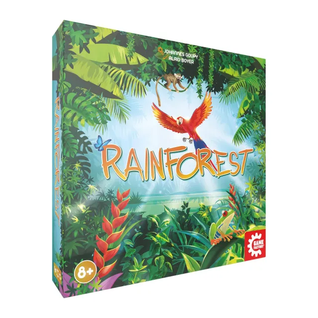 Game Factory Rainforest Legespiel Familienspiel farbenfroh