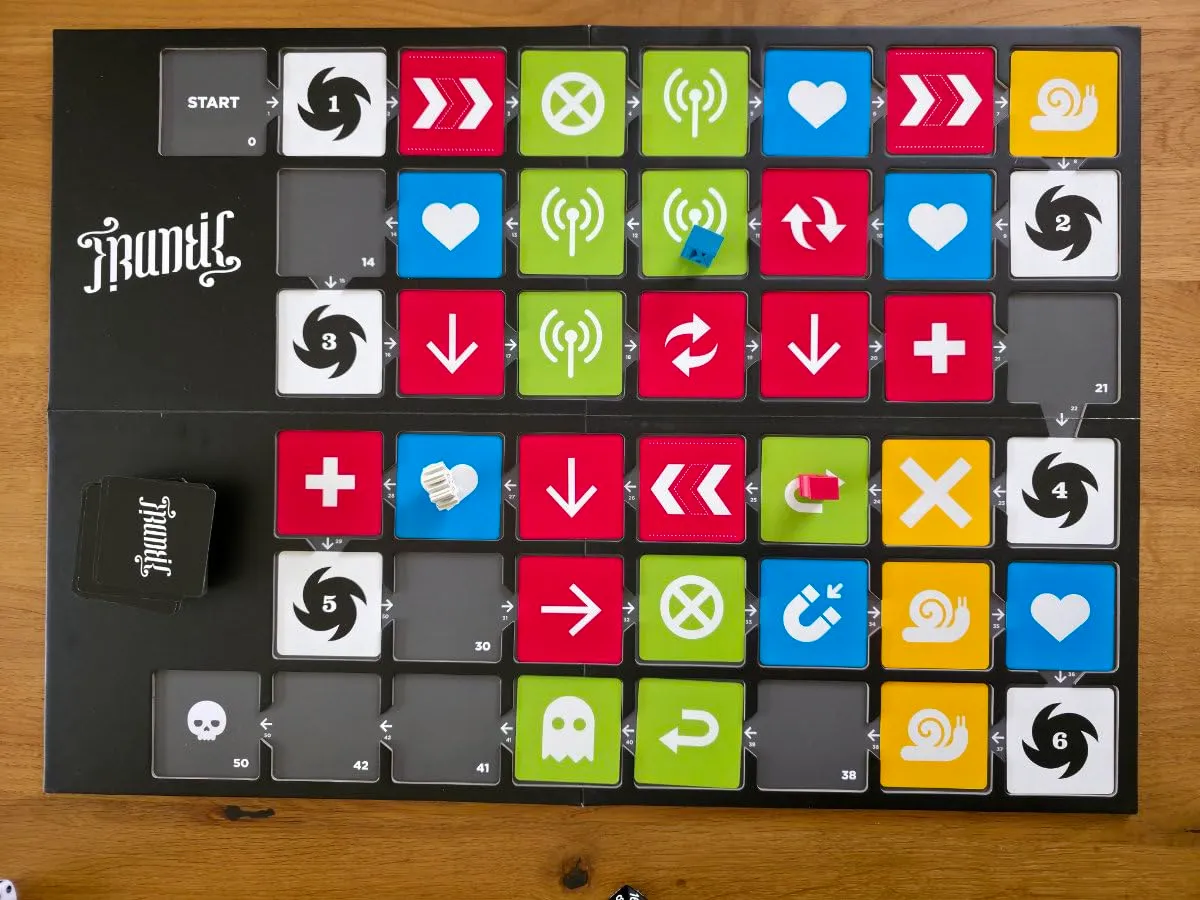 Game Factory Frantic Brettspiel für 2-6 Spieler