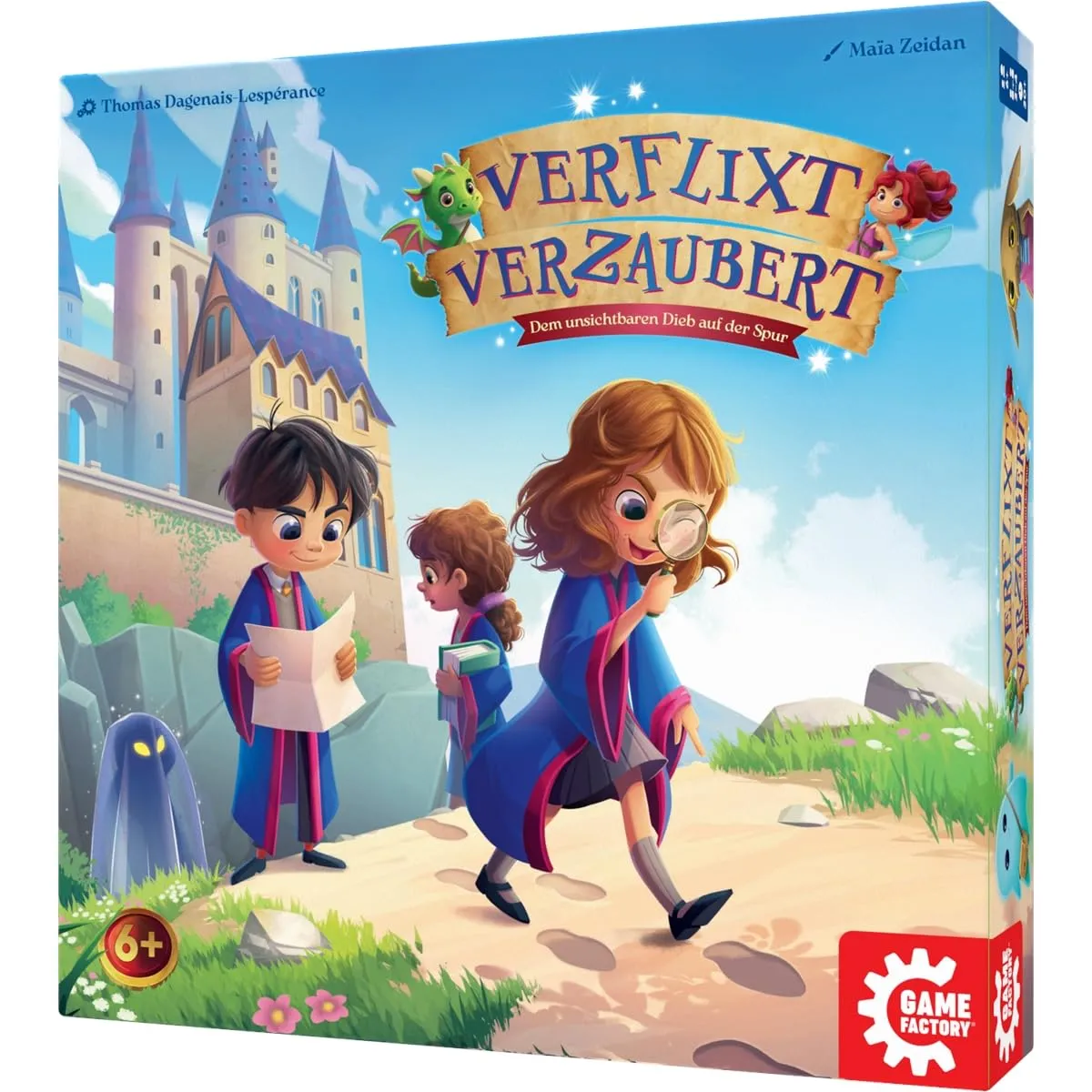 Game Factory Verflixt Verzaubert Deduktionsspiel 2-4 Spieler