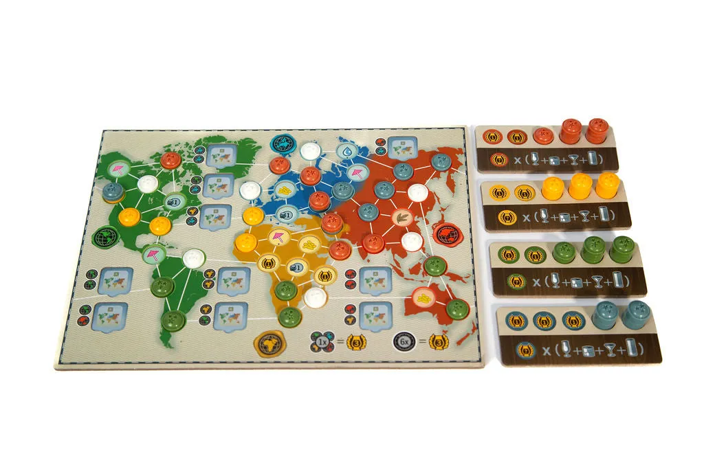Paverson Games Distilled Cocktails Erweiterung Big-Box Spirituosen
