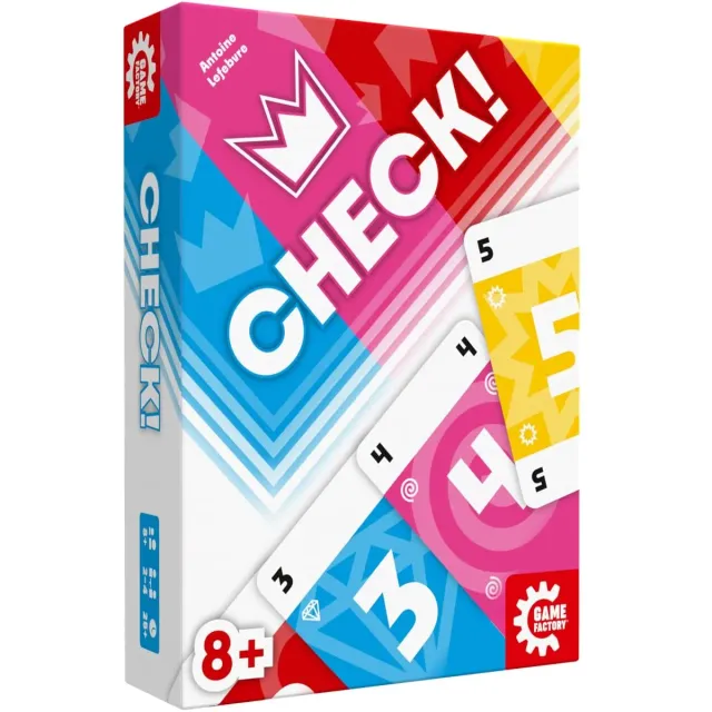 Game Factory Check Kartenspiel Grundspiel 2-4 Spieler Bonusfarbe