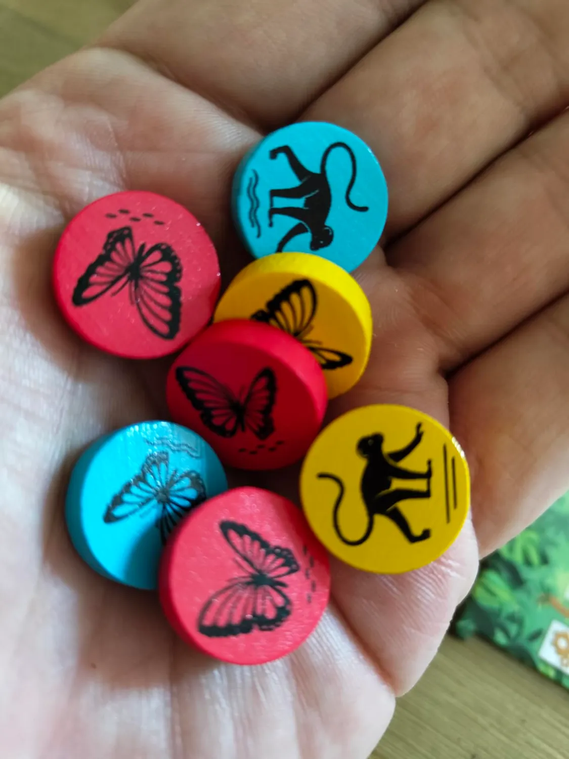 Game Factory Rainforest Legespiel Familienspiel farbenfroh