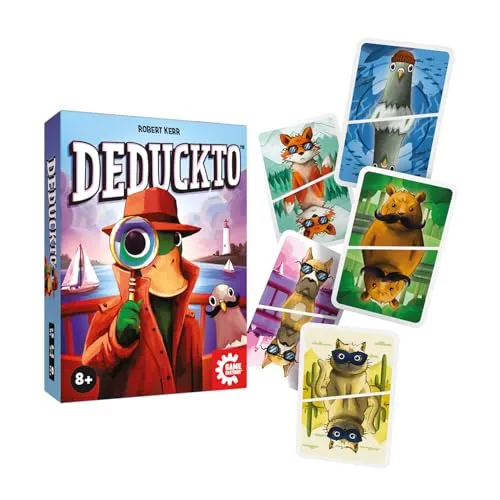 Game Factory Deduckto Detektivspiel tierisches Kombinieren