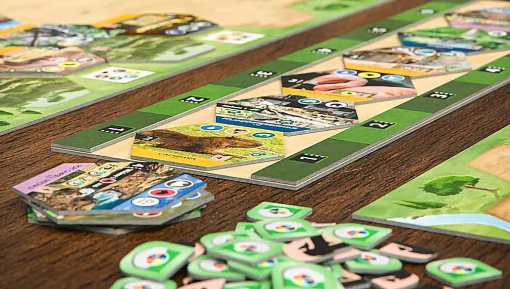 IGames Sanctuary Brettspiel Zoo Legespiel