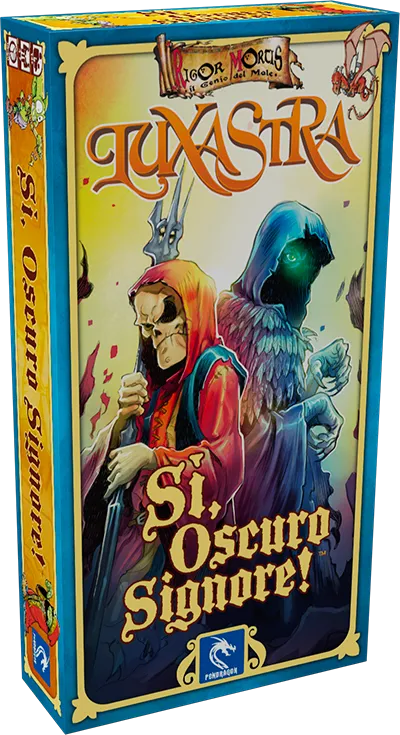 Pendragon Aye, Dark Overlord Luxastra Kartenspiel italienisch