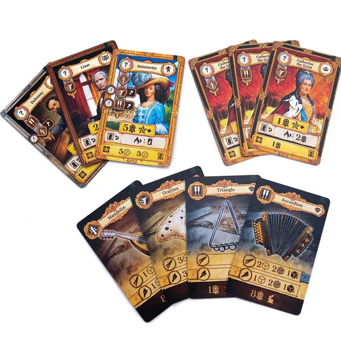 Paverson Games Luthier Promo Pack Promokarten 11 Karten Fan-Voting