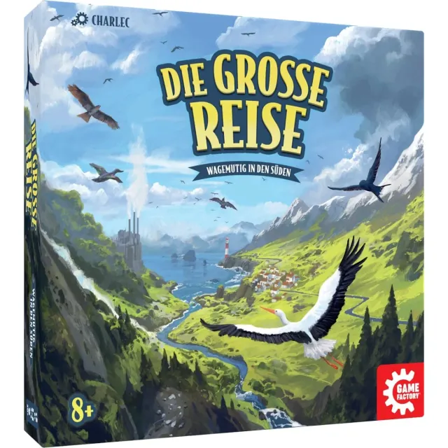 Game Factory Die Große Reise Familienspiel 2-8 Spieler