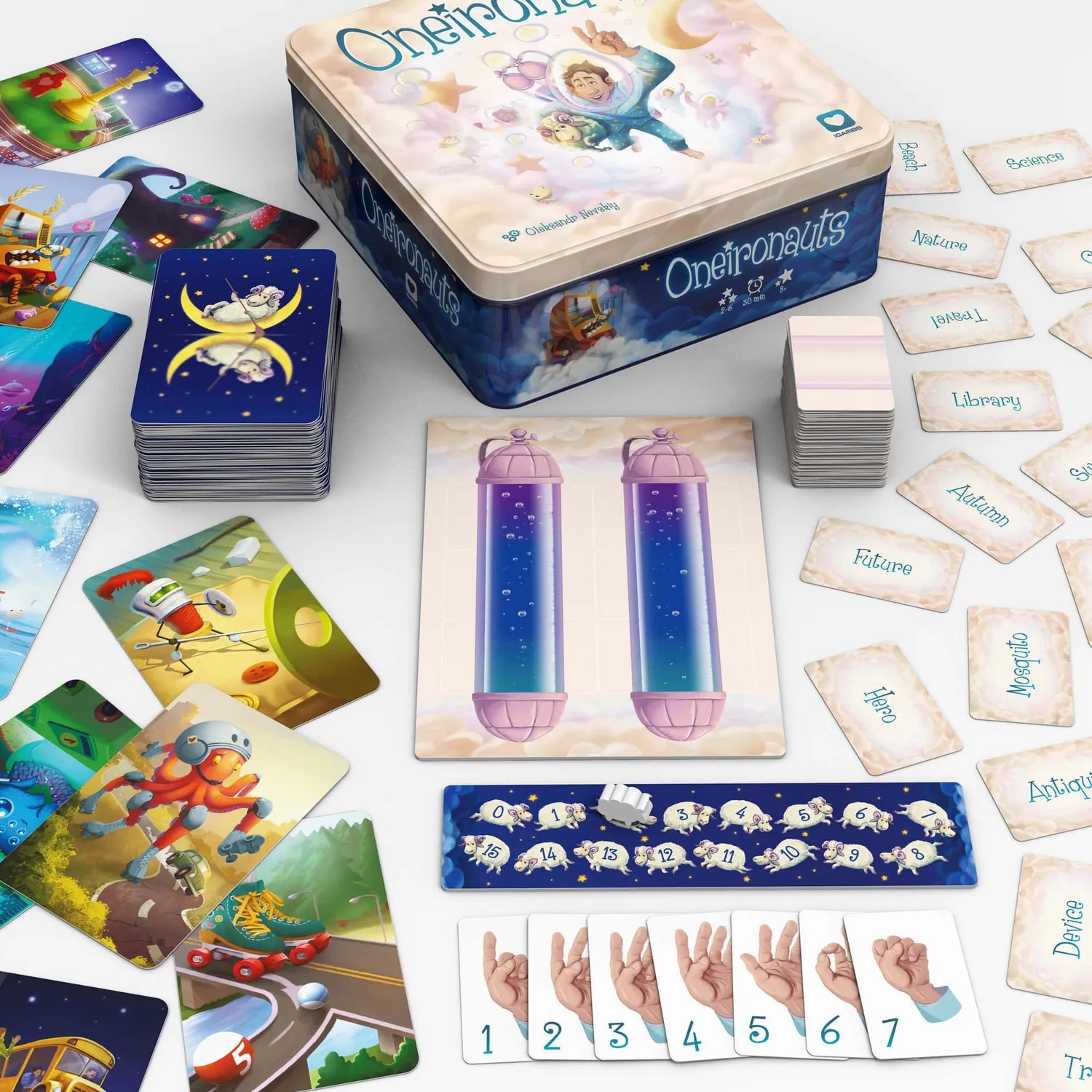 IGames Oneyronavty kooperatives Kartenspiel ukrainisch