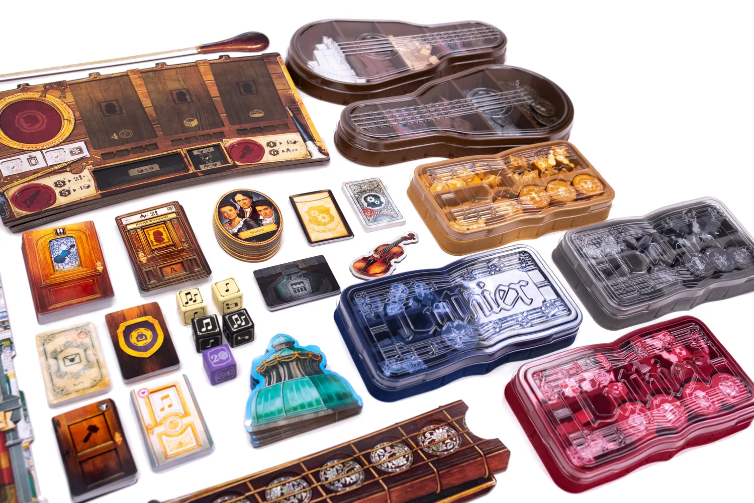 Paverson Luthier Deluxe Edition Brettspiel 1-4 Spieler Strategie