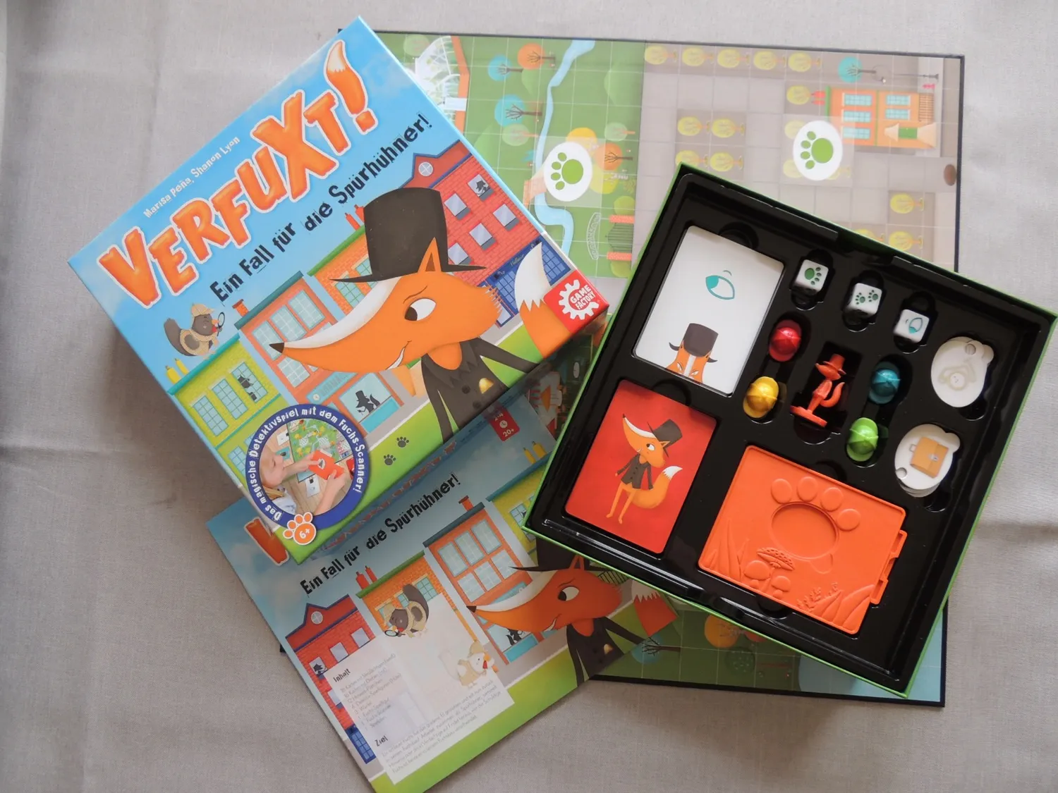 Game Factory Verfuxt Detektivspiel ab 6 Jahren kooperativ