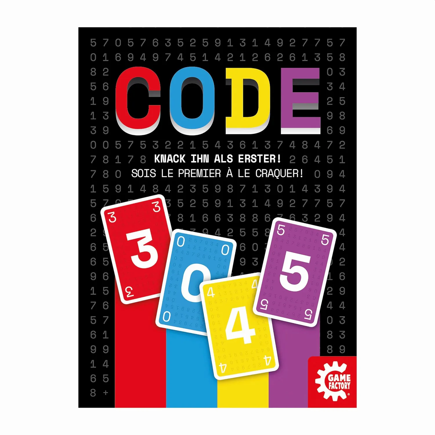 Game Factory Code Kartenspiel ab 8 Jahren 2-8 Spieler