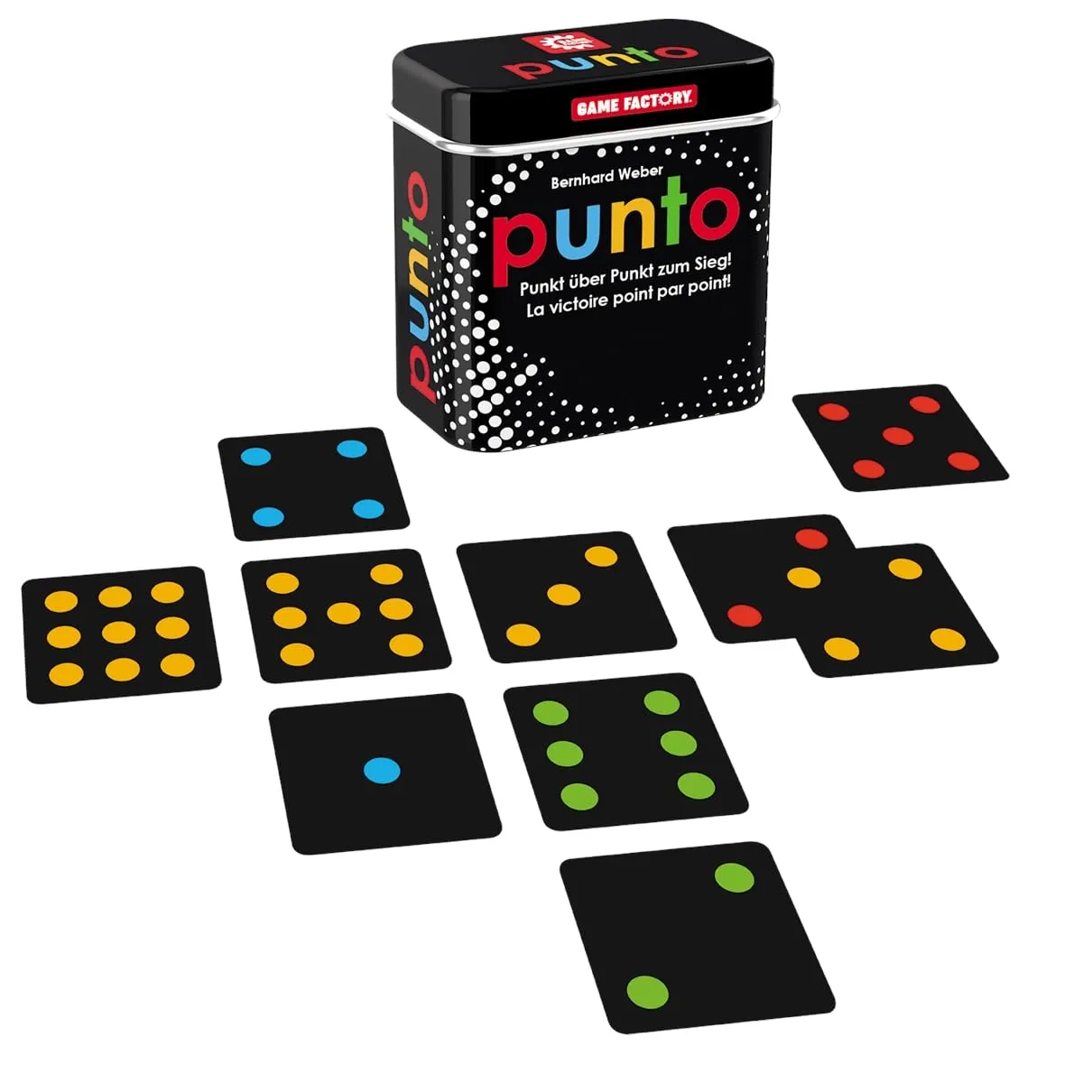 Game Factory Punto Kartenspiel in Metalldose ab 7 Jahren