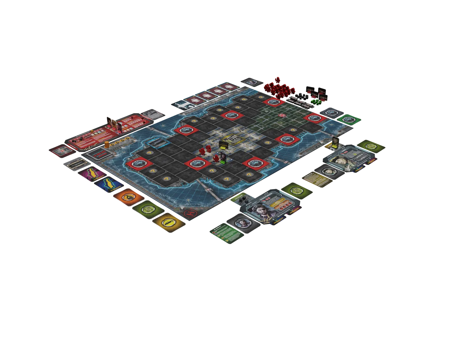 Pendragon Escape from New York Brettspiel 1-4 Spieler semi-ko-op