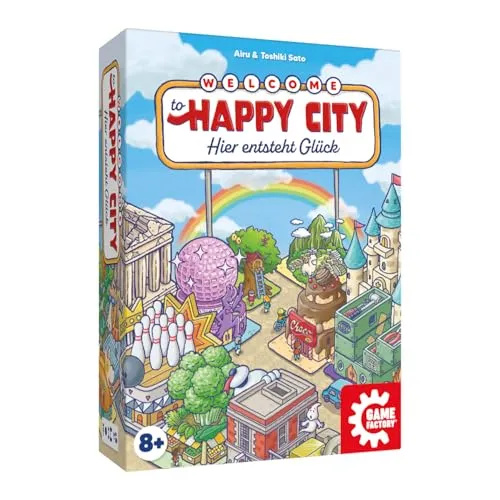 Game Factory Happy City Legespiel 2-5 Spieler