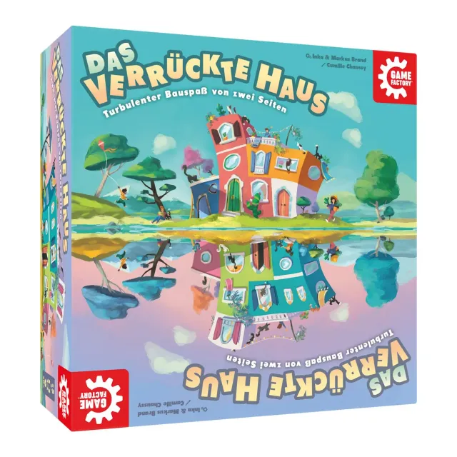 Game Factory Das verrückte Haus 646312 Bauspiel 2-6 Spieler Team