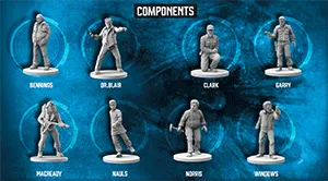 Pendragon Game Studio The Thing Human Miniaturen-Set 8 Figuren