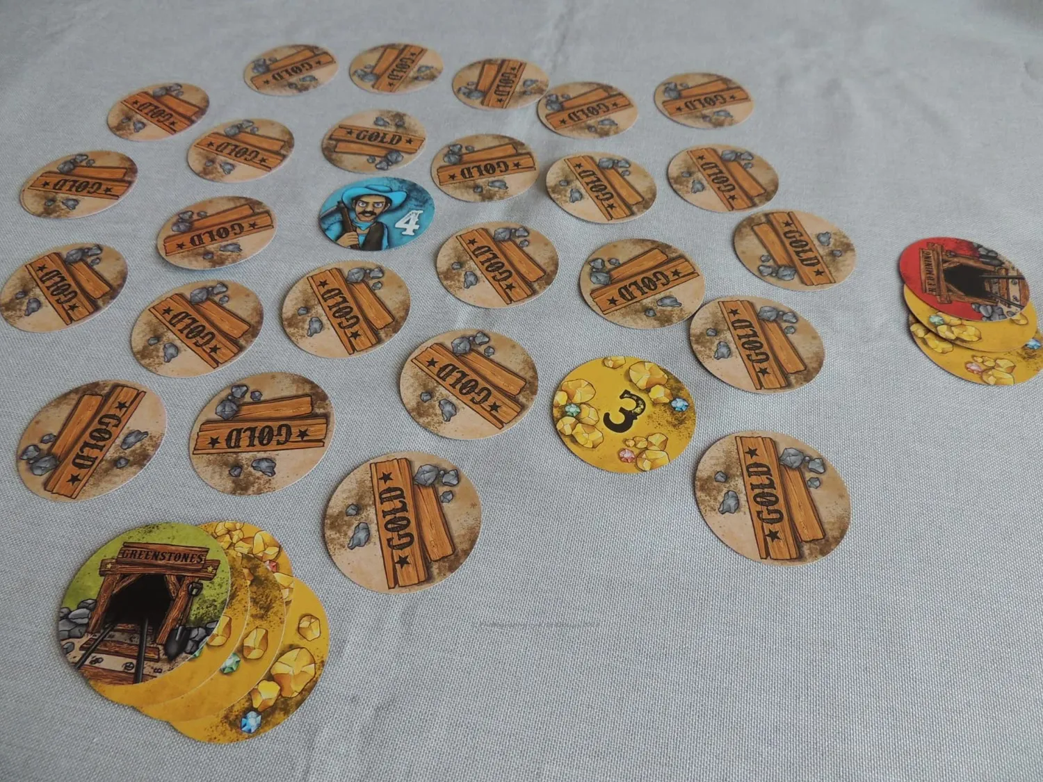Game Factory Gold Kartenspiel runde Karten ab 6 Jahren