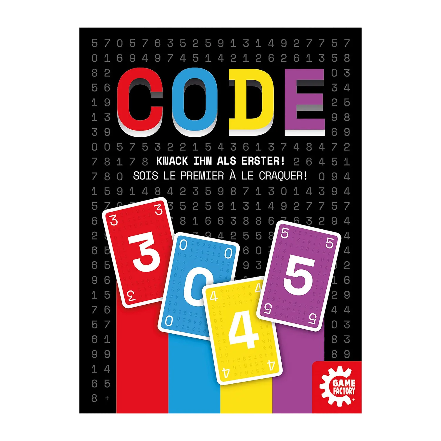 Game Factory Code Kartenspiel ab 8 Jahren 2-8 Spieler