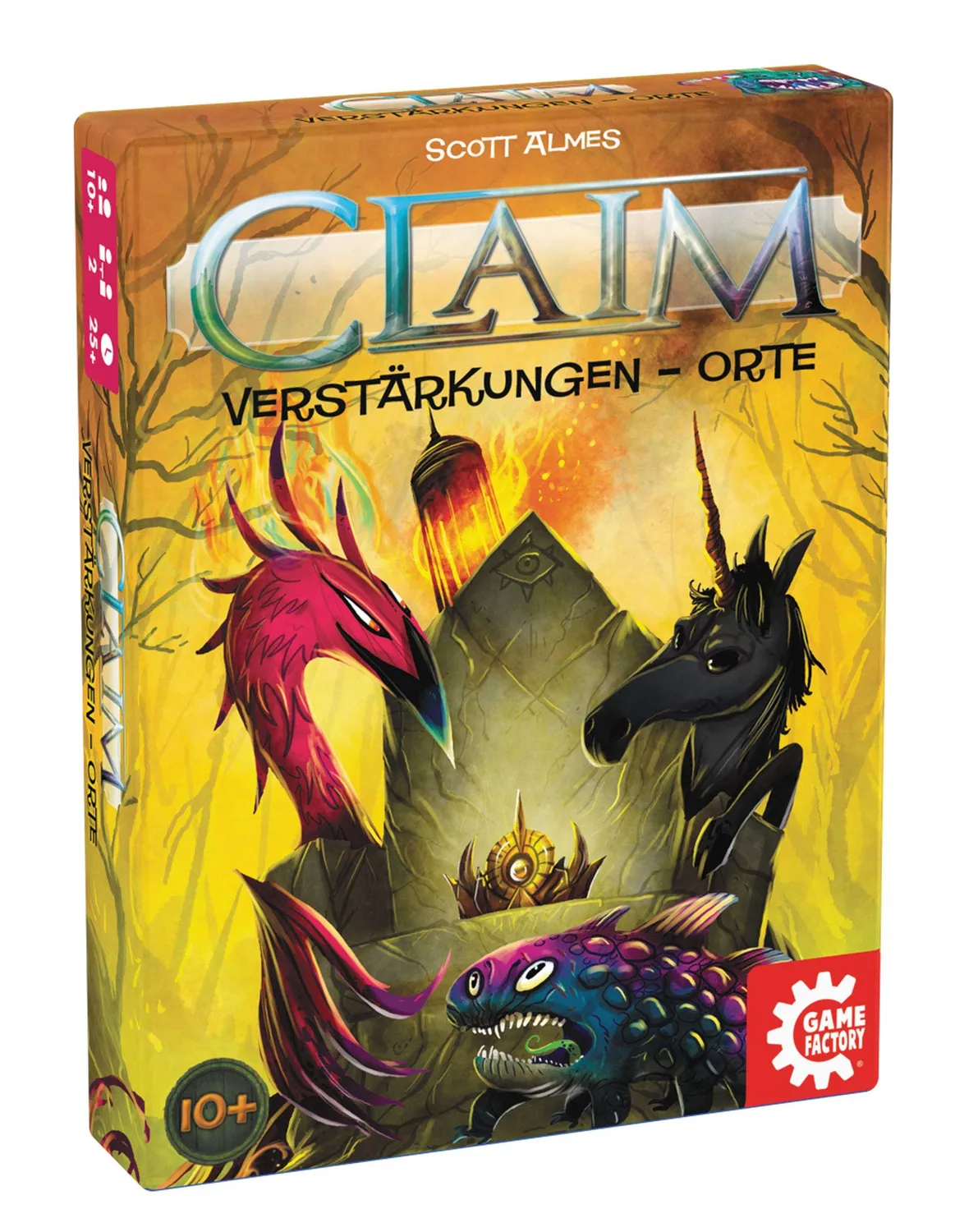 Game Factory Claim 2 Stichspiel für 2 Spieler