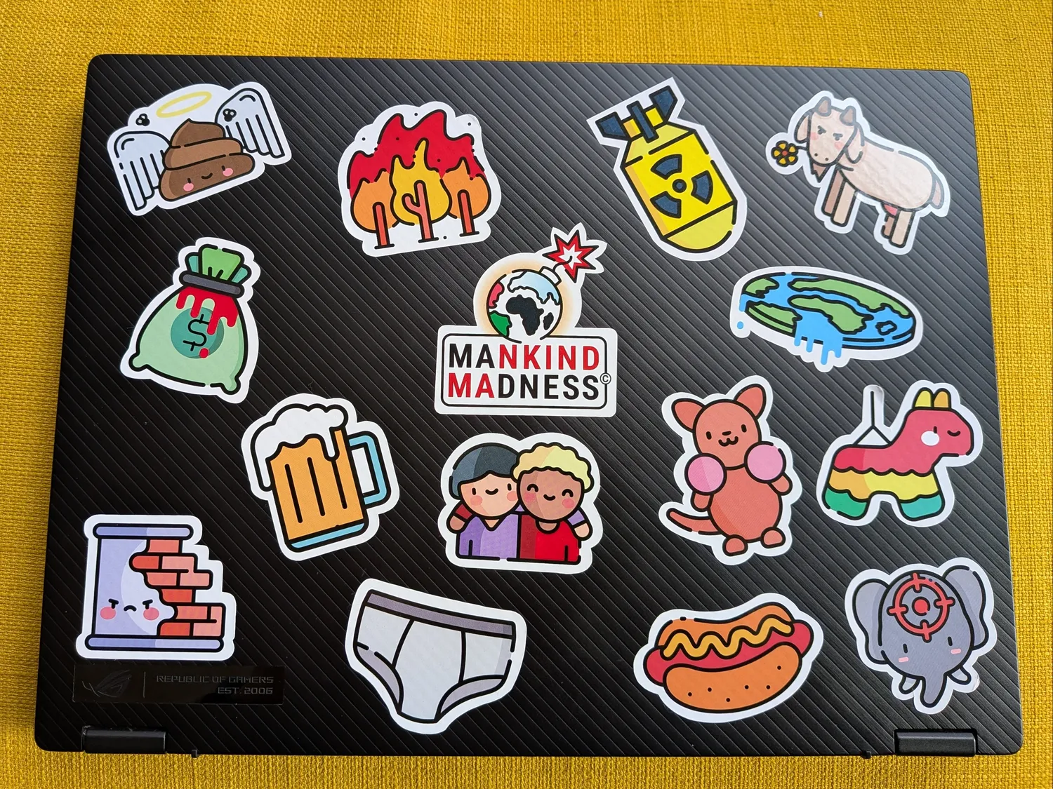 Mankind Madness Ultra Cute Sticker 15er Pack
