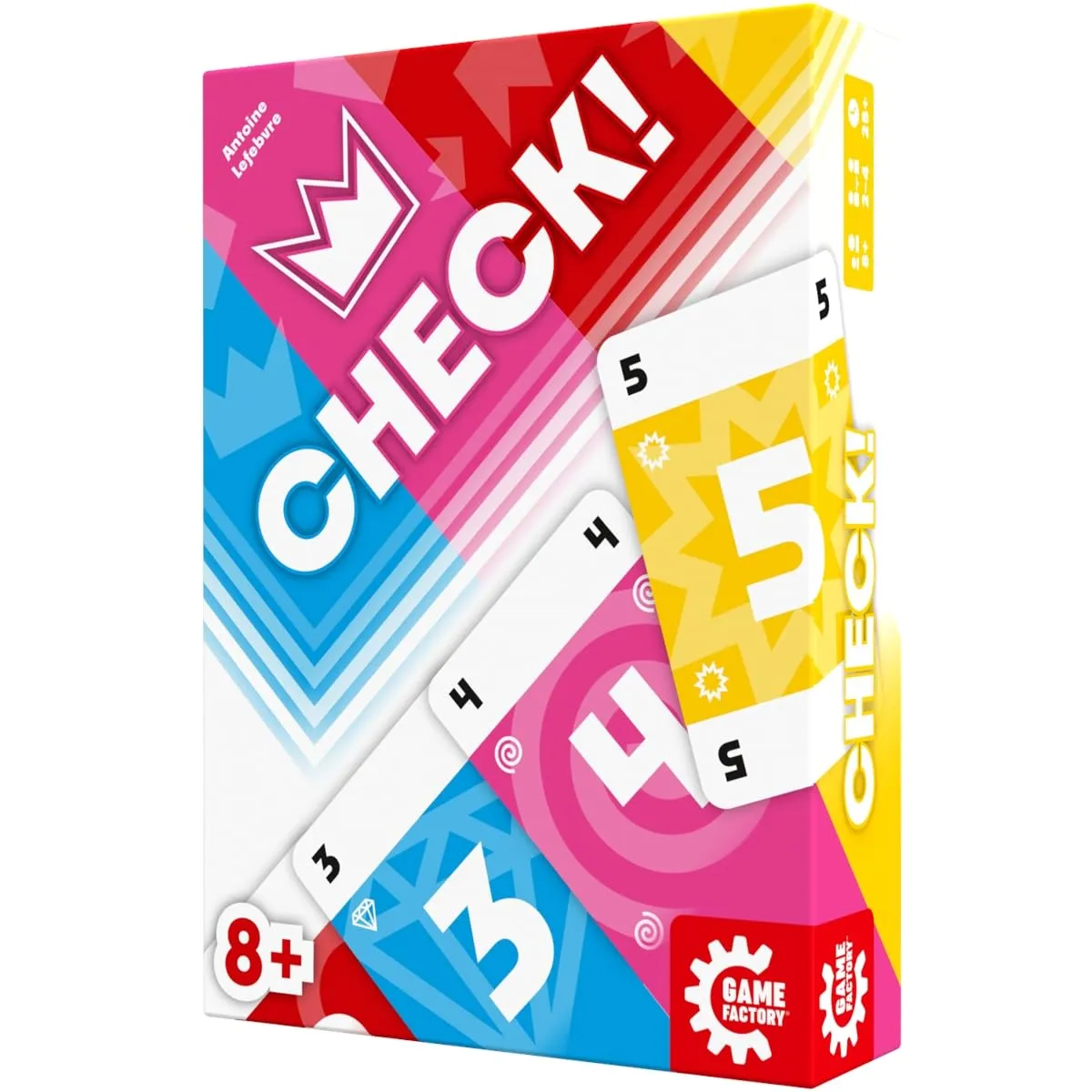 Game Factory Check Kartenspiel Grundspiel 2-4 Spieler Bonusfarbe
