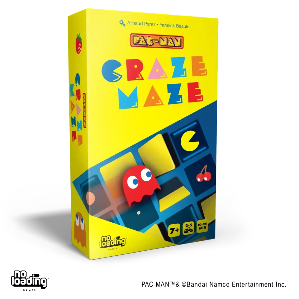 Koalla Spiele PAC-MAN Craze Maze Kartenspiel 2-5 Spieler