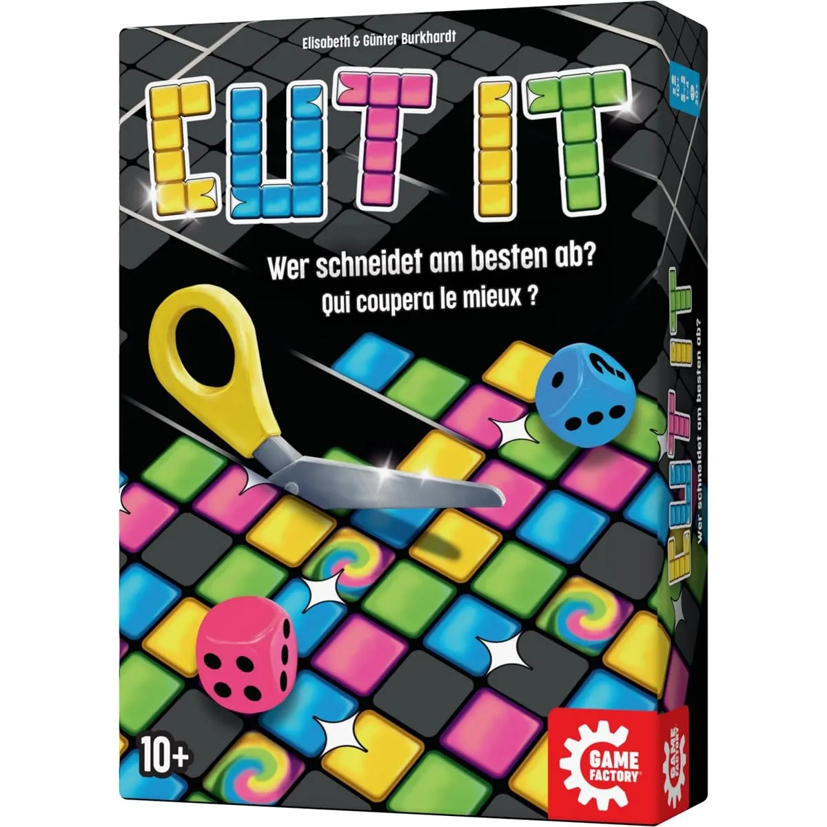 Game Factory Cut it 646063 Würfelspiel mit Schere