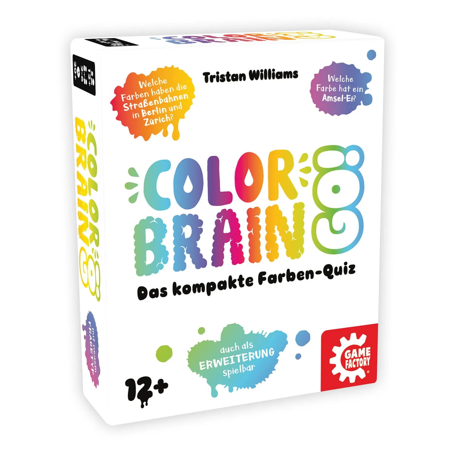 Game Factory Color Brain Go! 646294 Quizspiel 200 Fragen