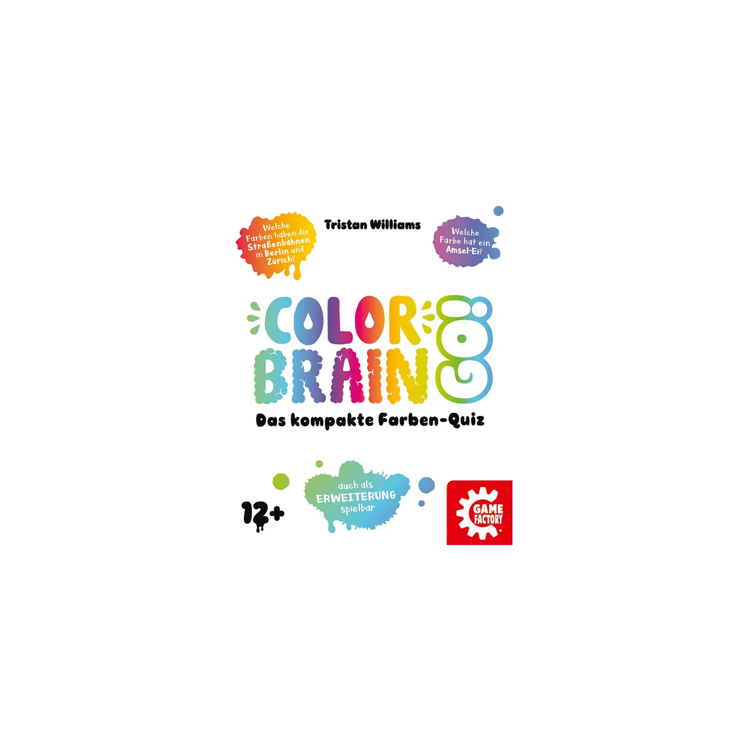 Game Factory Color Brain Go! 646294 Quizspiel 200 Fragen