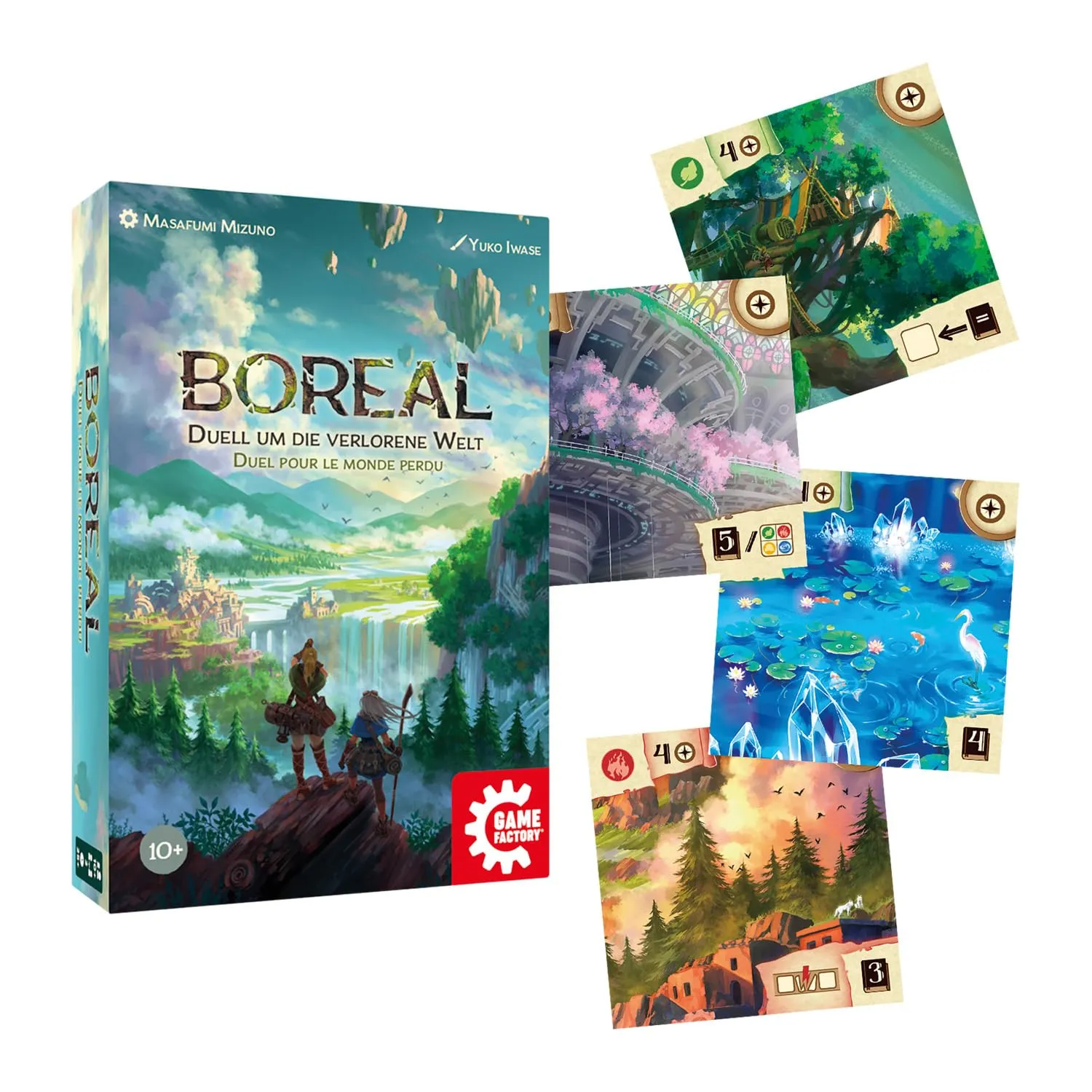 Game Factory Boreal Kartenspiel Duell um die verlorene Welt