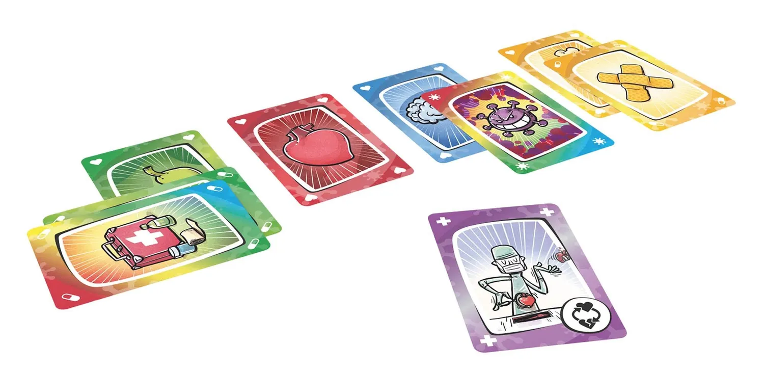 Game Factory Virus! Kartenspiel 2-6 Spieler ab 8 Jahre