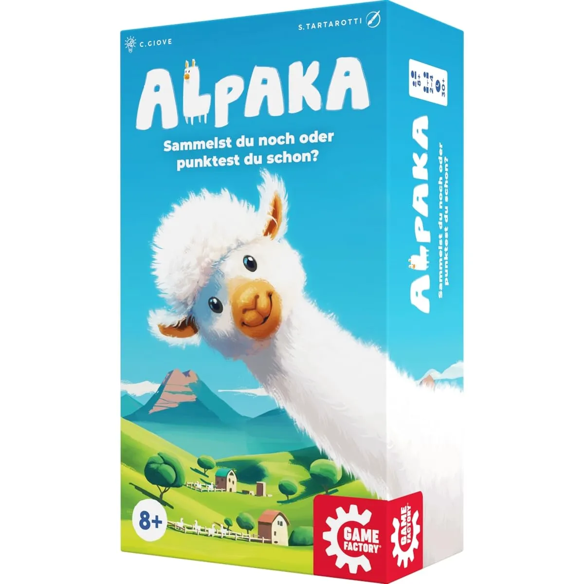 Game Factory Alpaka Fluffy Animals Deckbauspiel