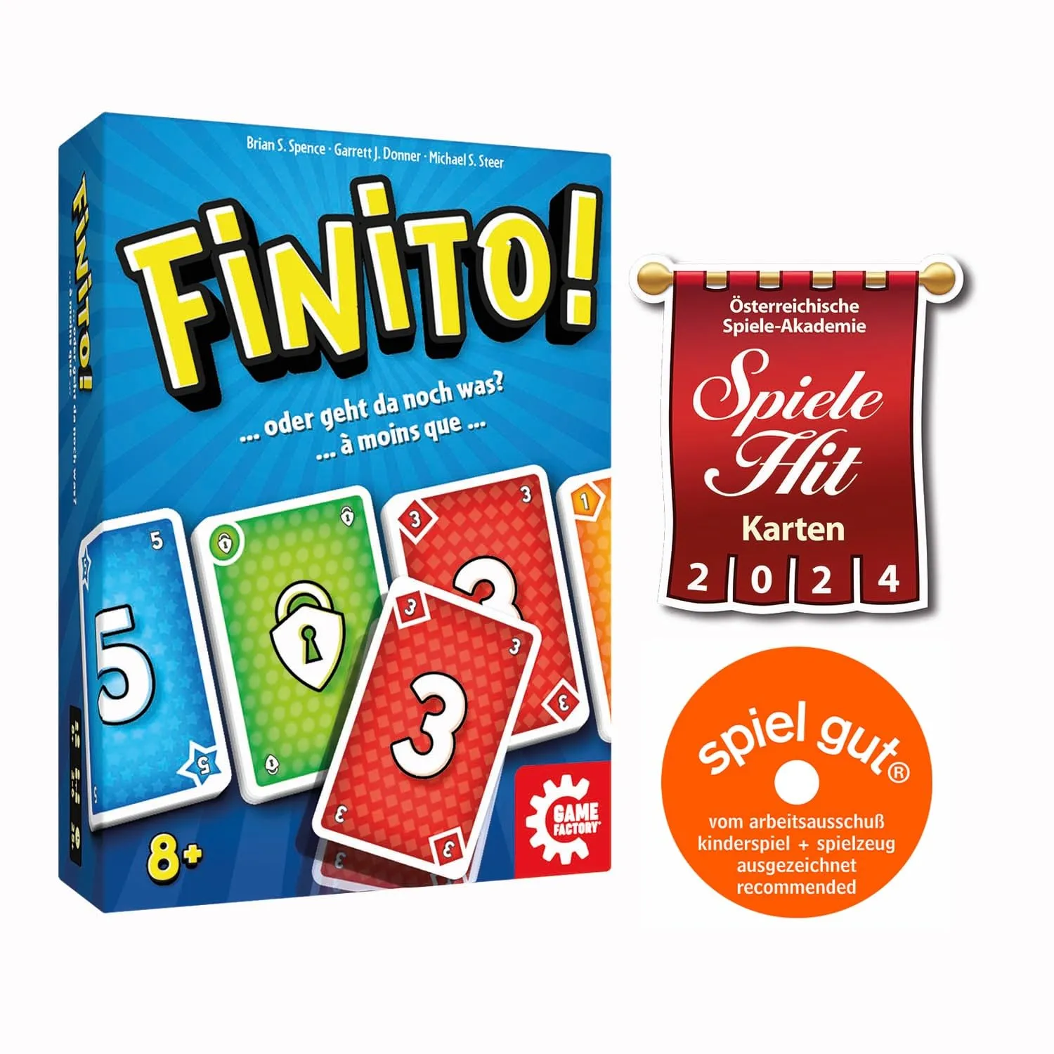 Game Factory Finito! 646090 Kartenspiel Ablegen Risiko