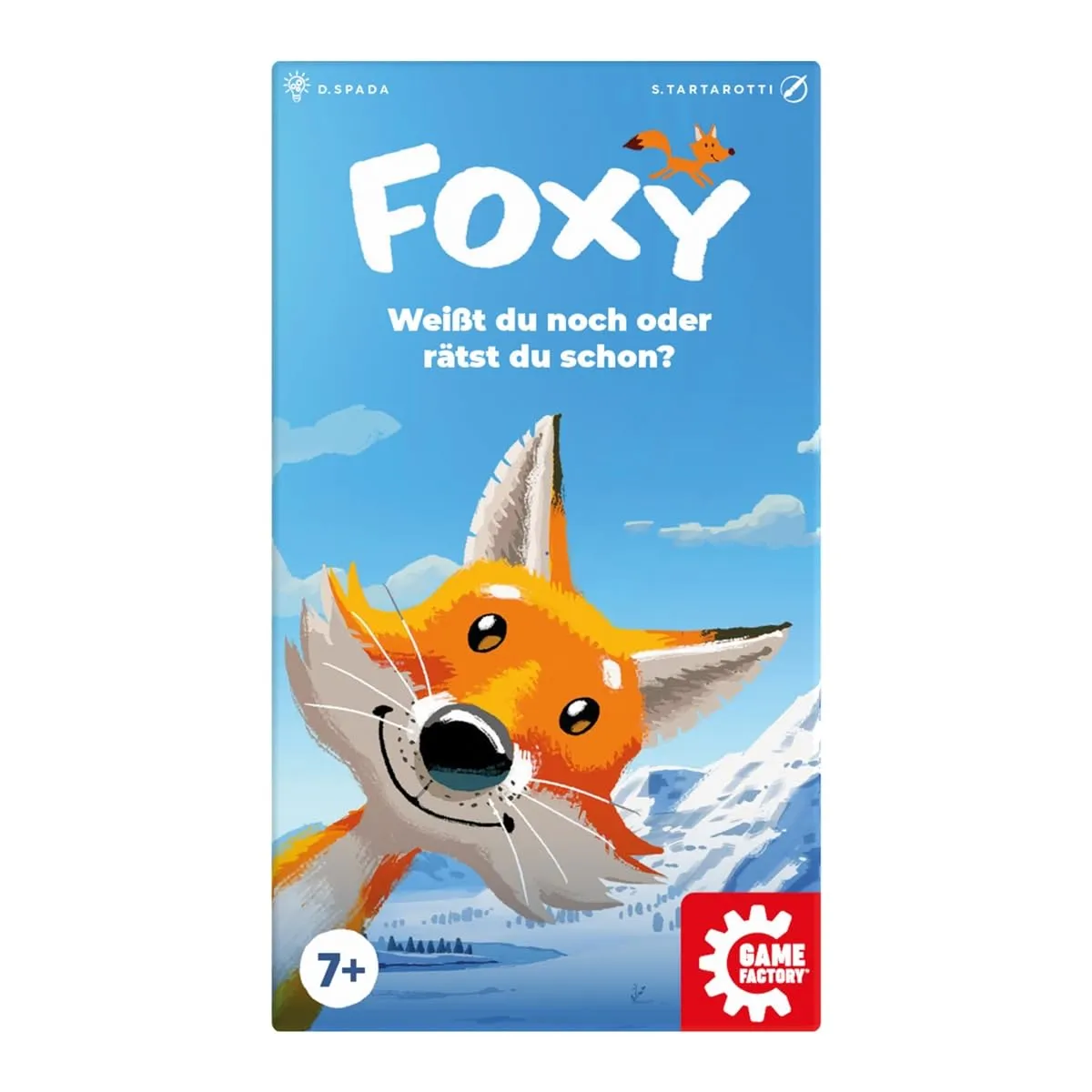 Game Factory Foxy Merkspiel Fluffy Animals abwischbar