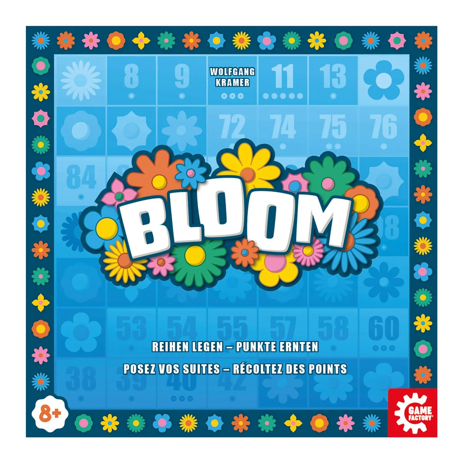 Game Factory Bloom Legespiel mit Holzsteinen