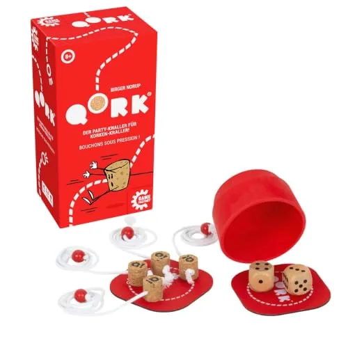 Game Factory Qork Reaktionsspiel Party 3-8 Spieler