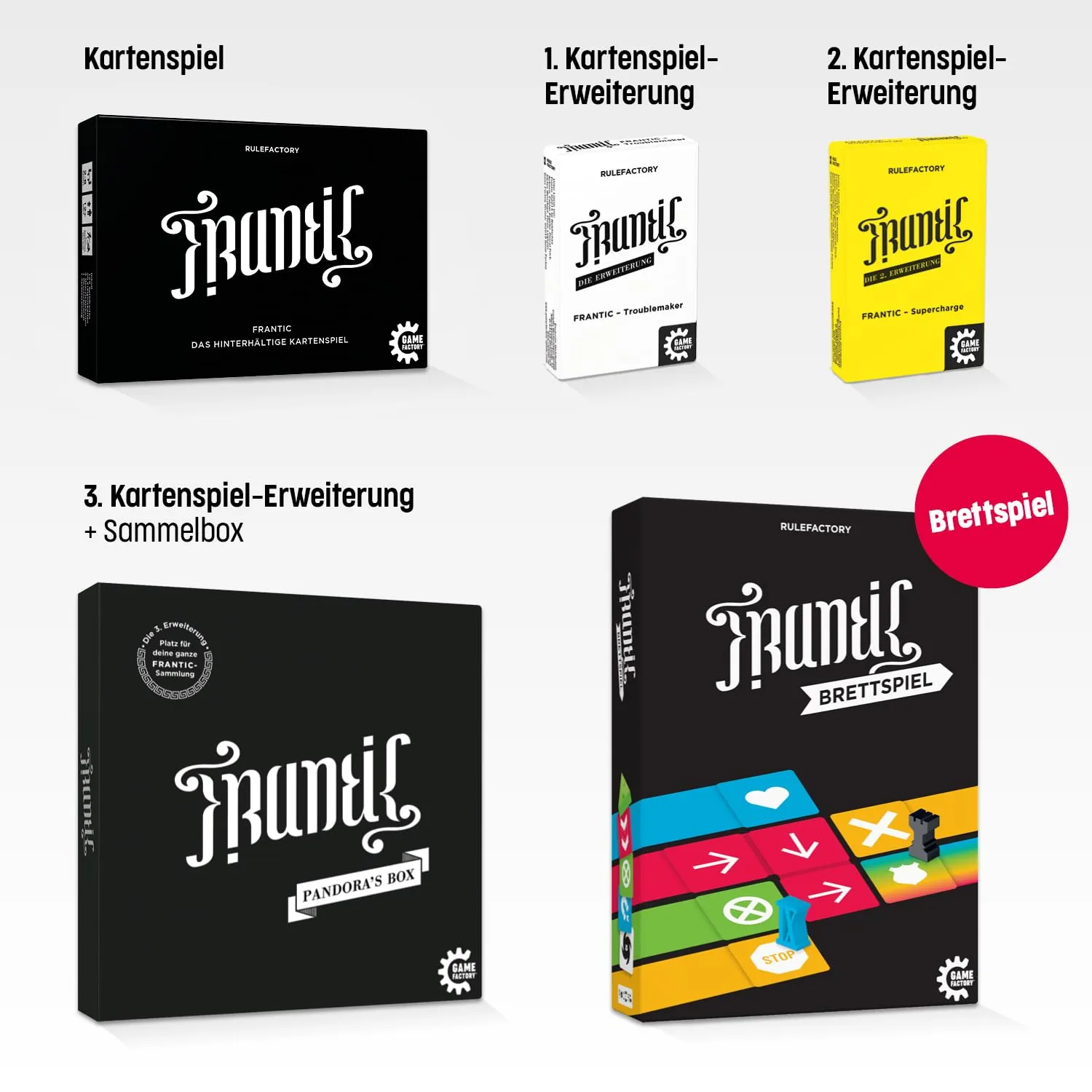 Game Factory Frantic Troublemaker Erweiterung ab 12 Jahren